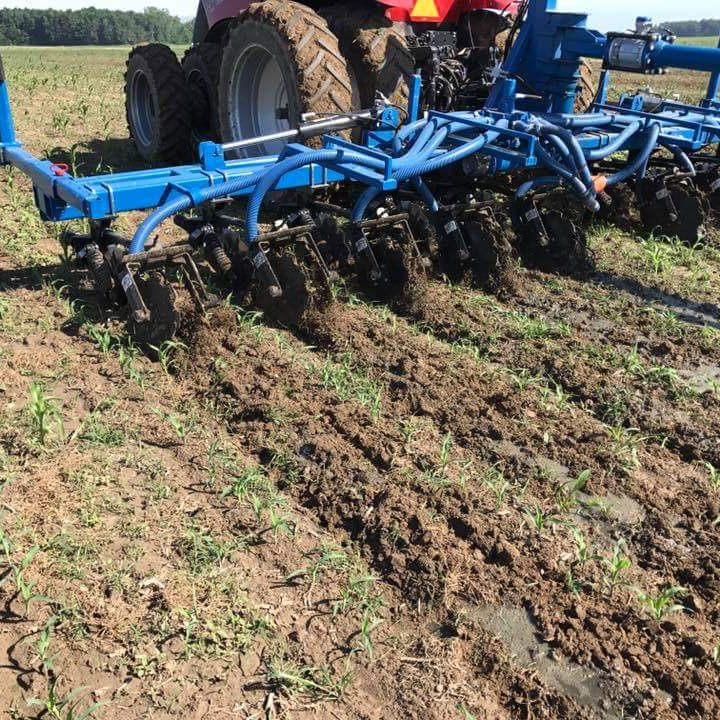 Manure sidedressing